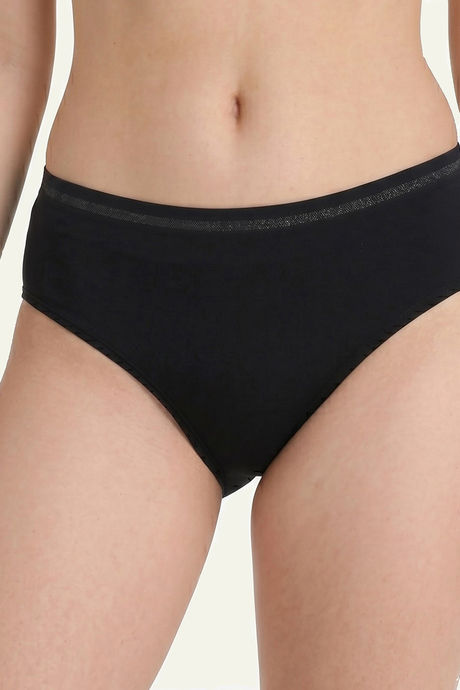 Zivame Regular Rise Full Coverage Hipster Panty (Pack of 2) - Multicolor — image 5
